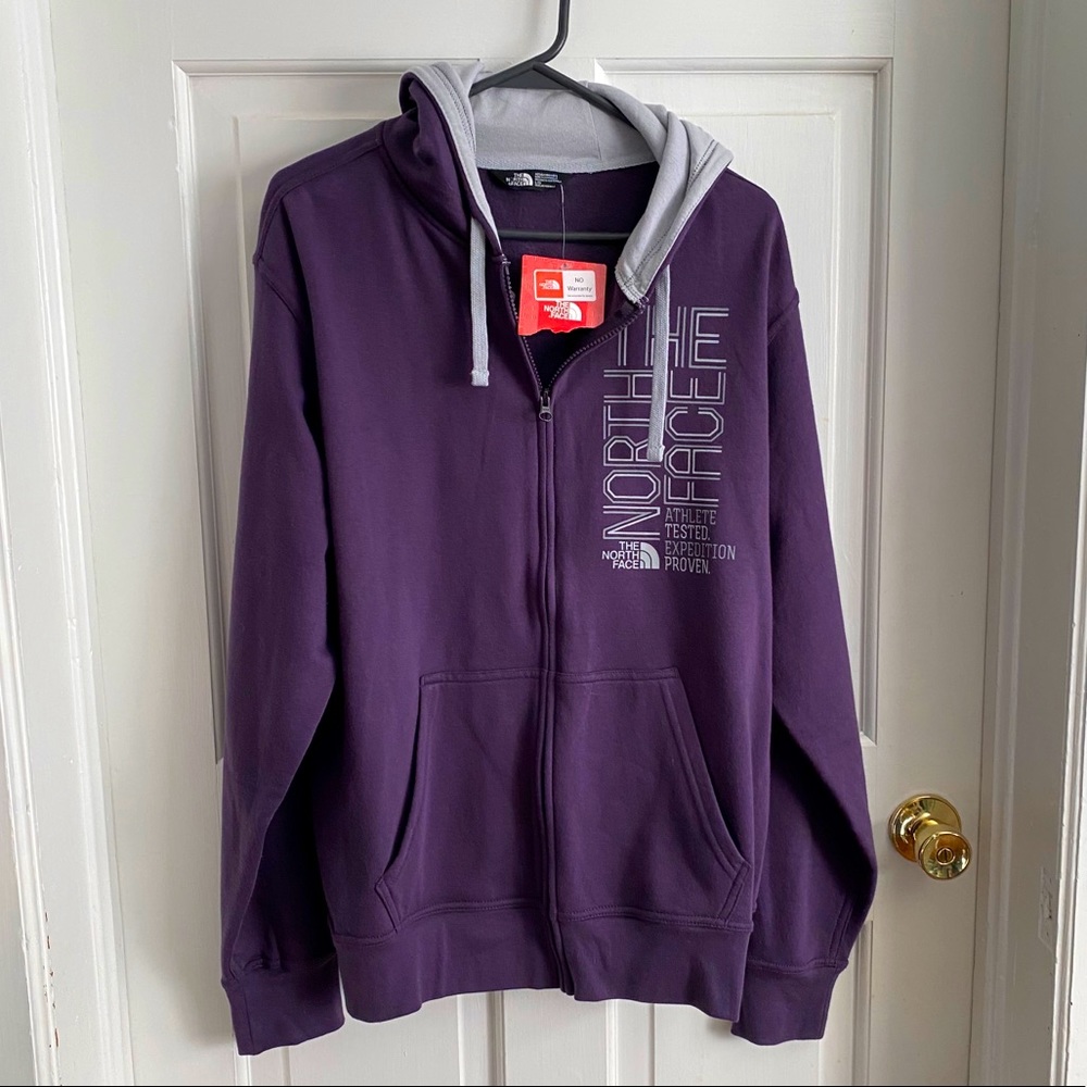 NWT North Face zipper jacket with pockets